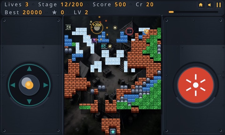 Intense combat
